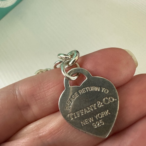Tiffany & Co Heart Tag Charm Bracelet 💜 - Picture 9 of 12